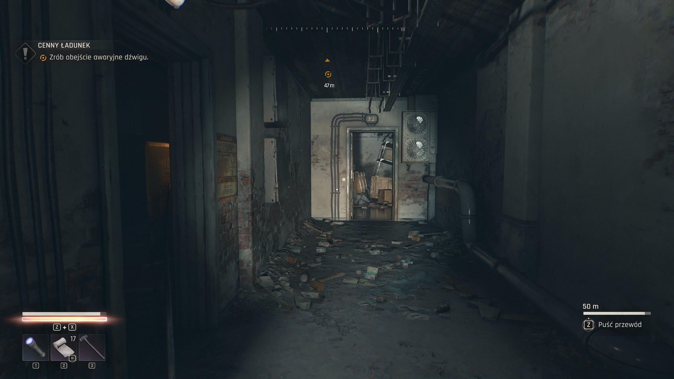 Dying Light The Beast - Cenny ładunek: Keller, zaginiona amunicja, kontener, dźwig, piwnica, rozdzielnica