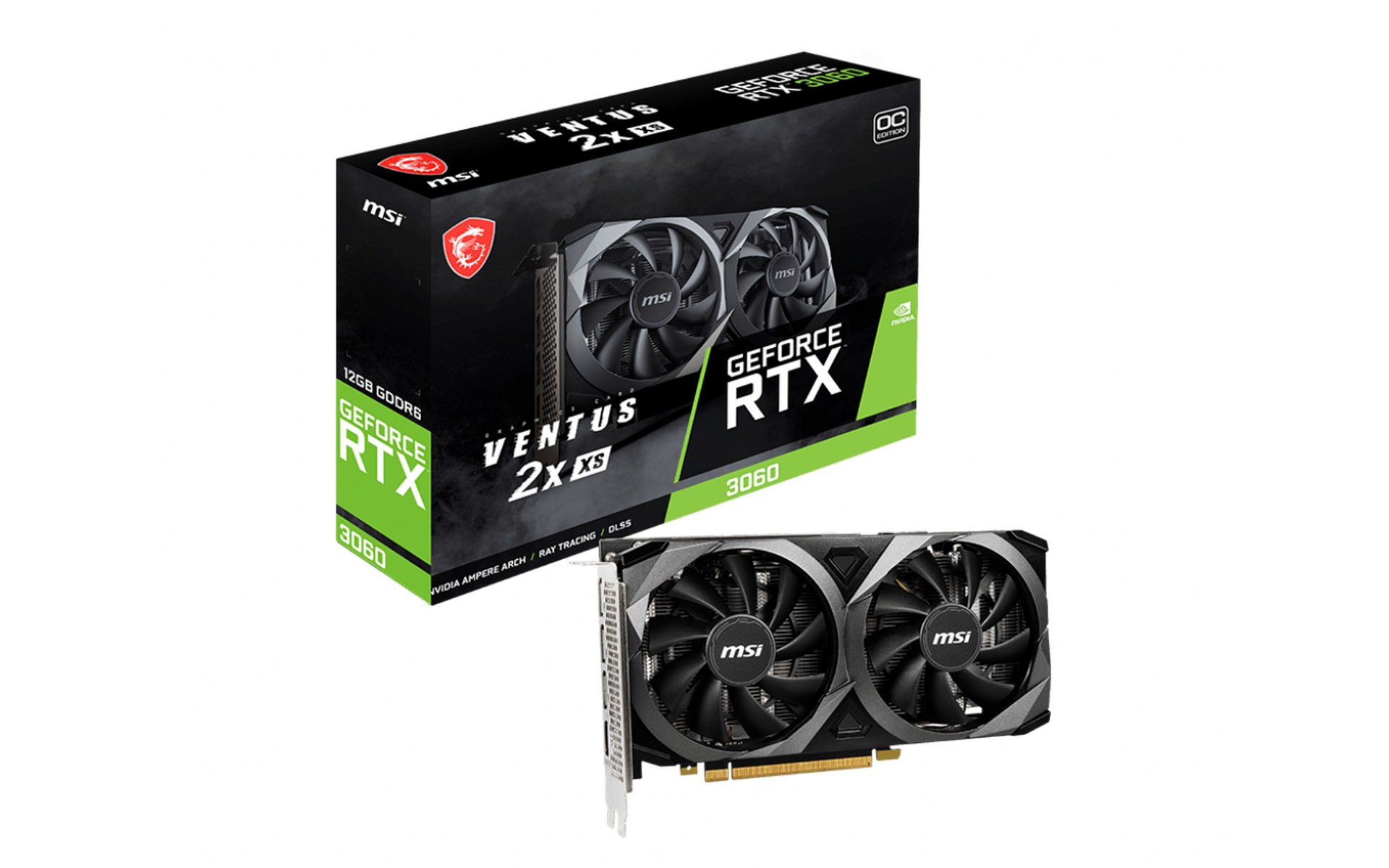 MSI GeForce RTX 3050 Ventus 8 GB VRAM