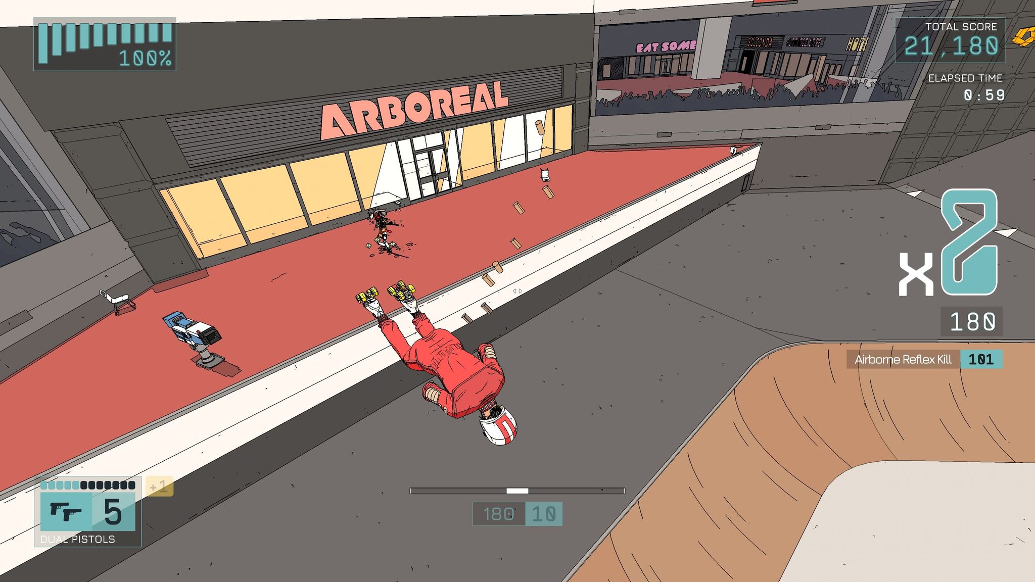 Rollerdrome - recenzja i opinia o grze [PS5, PS4, PC]. Igrzyska śmierci