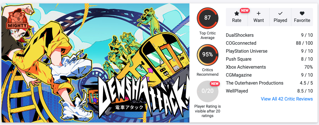 Denshattack Opencritic