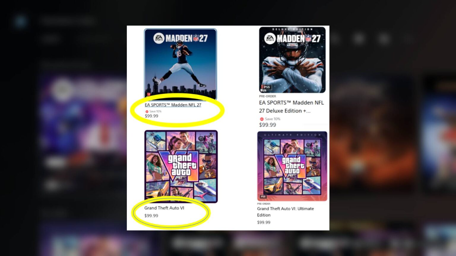 Wyższy standard cen nowym standardem na PSN #2
