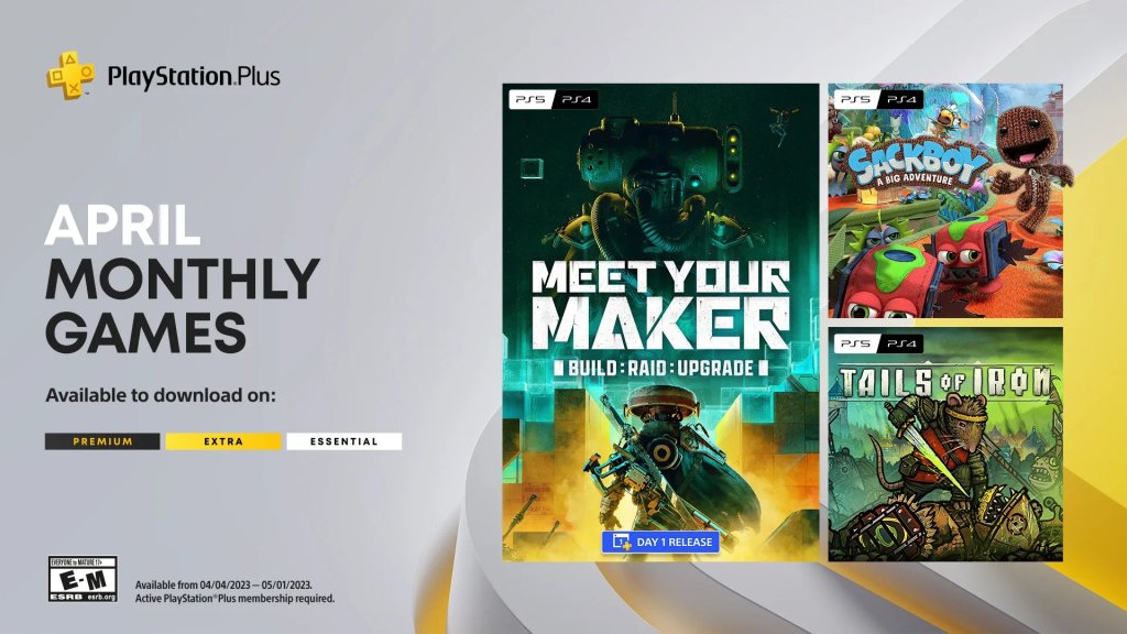 PS Plus aprilie 2023