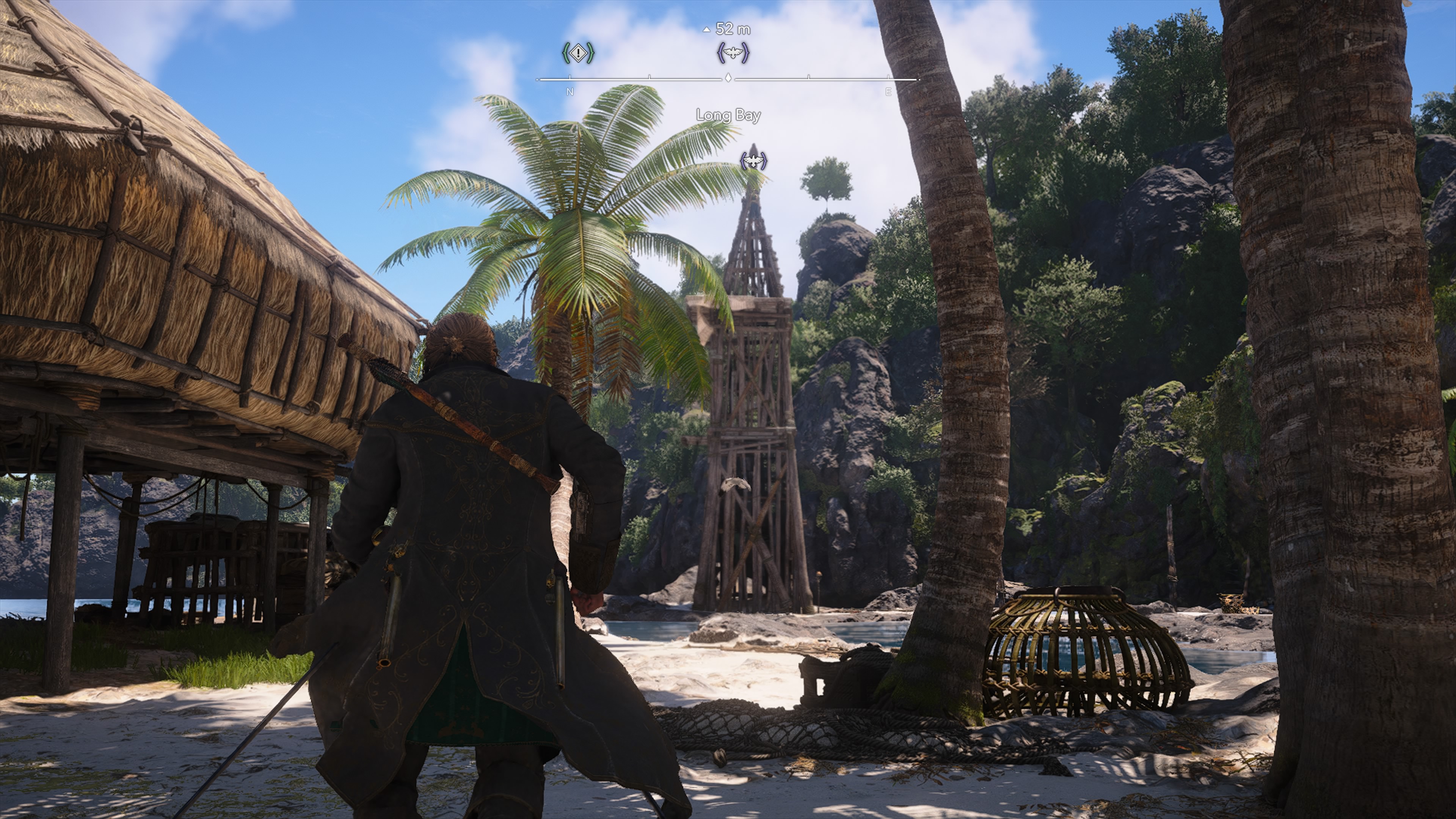 Assassin's Creed Black Flag Resynced - Wieże synchronizacyjne, punkty widokowe na Long Bay