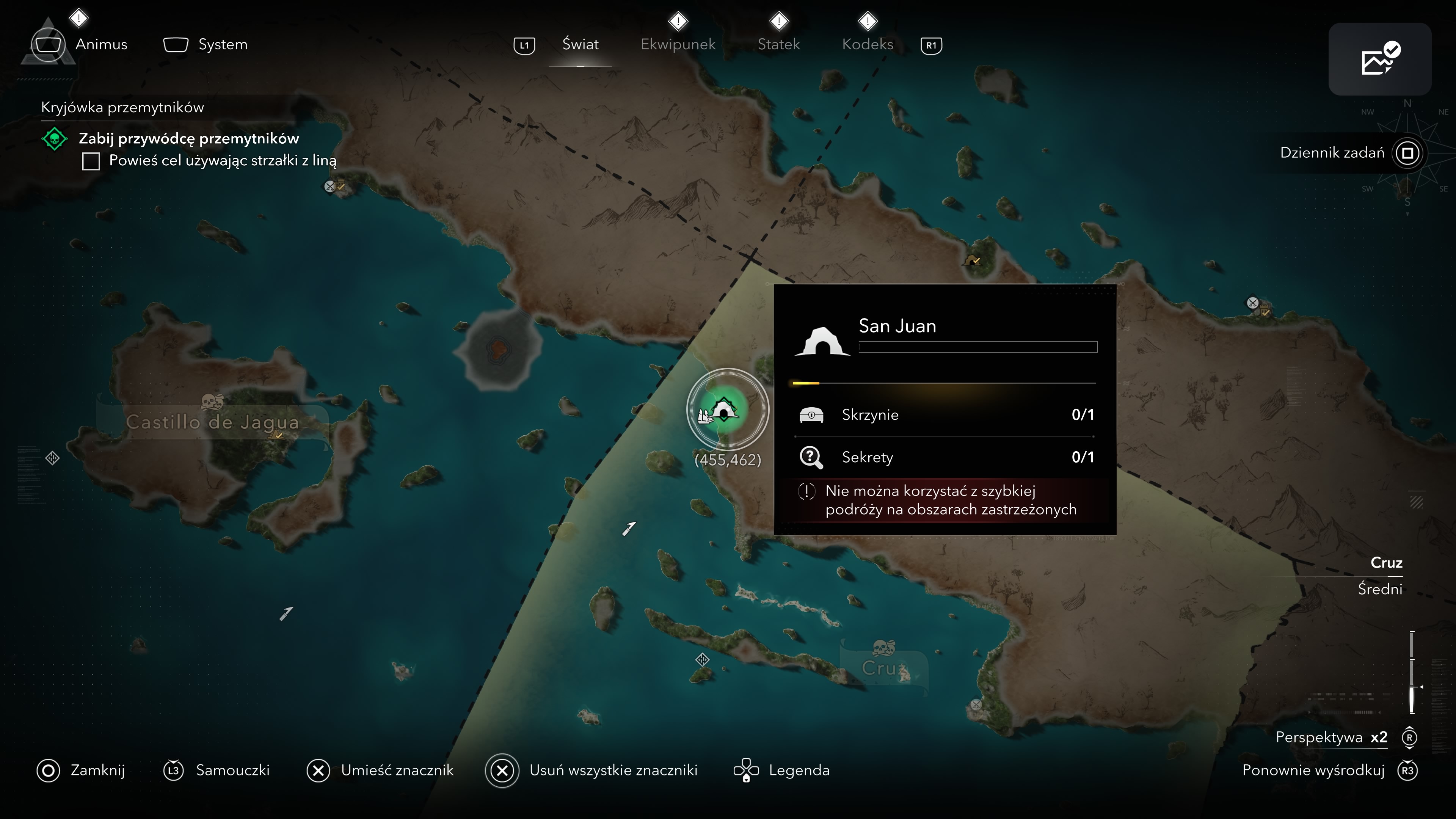 Assassin's Creed Black Flag Resynced - Mapa skarbu z San Juan: lokalizacja, gdzie jest?
