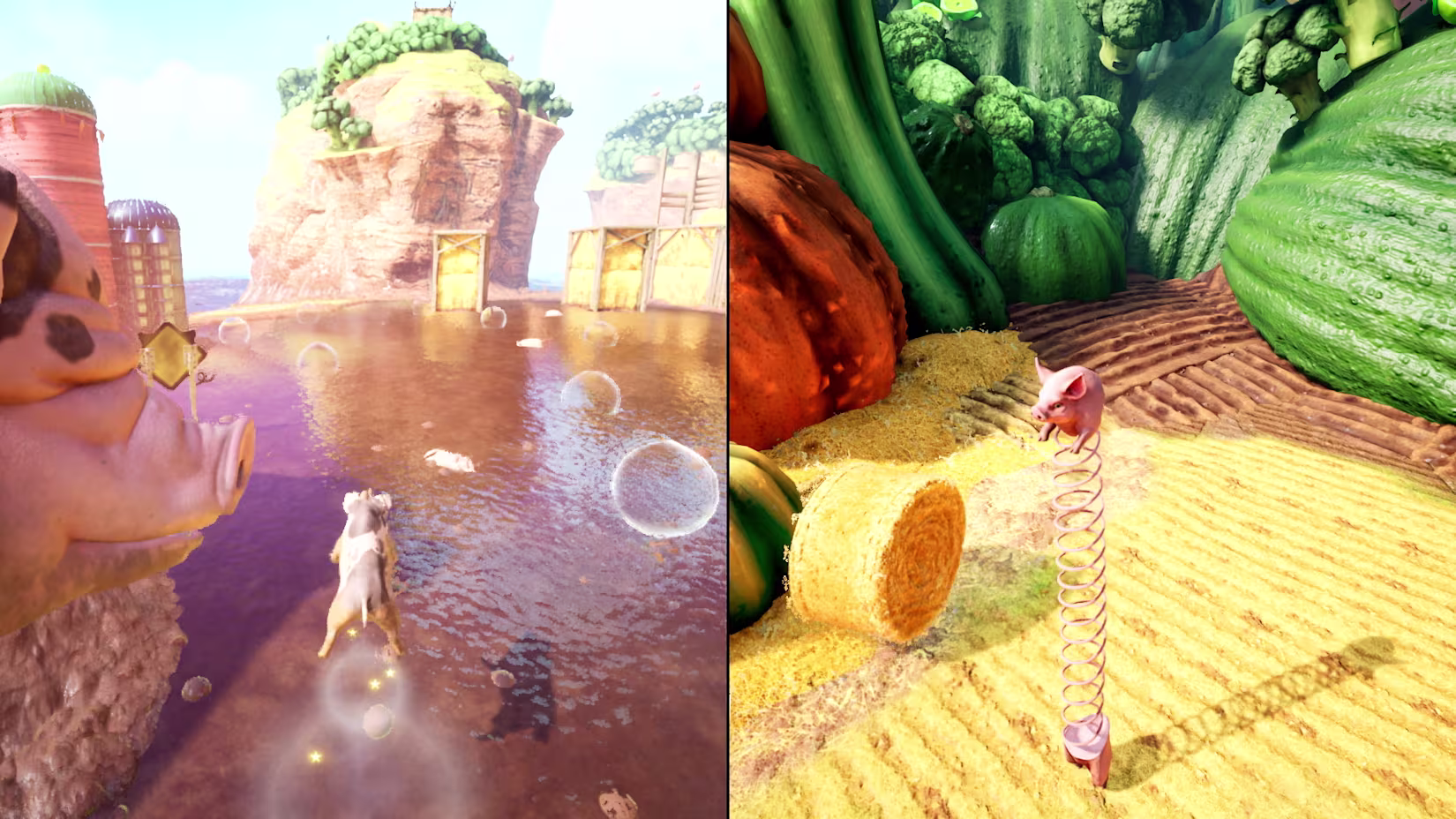 Split Fiction - recenzja - Nintendo Switch 2 - świnki