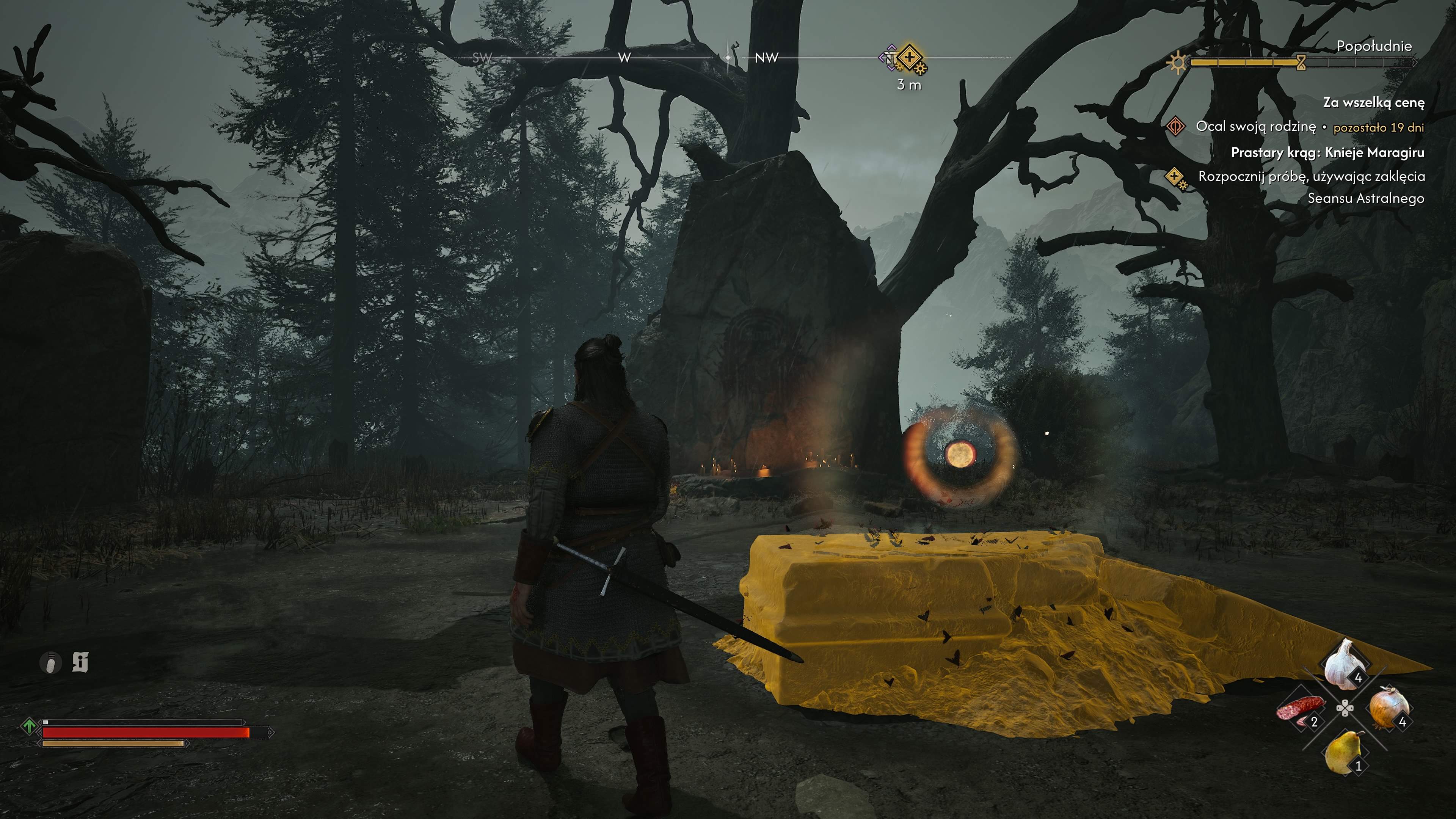 The Blood of Dawnwalker - Prastare kręgi Kotliny, Pielgrzymka po moc: kamienie, klify, freski, lokalizacja
