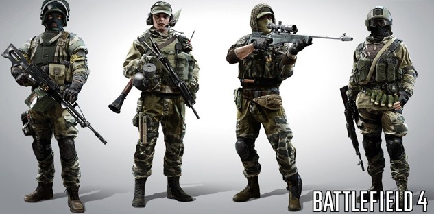 Poznajcie swoje drużyny i ich usprawnienia w Battlefield 4
