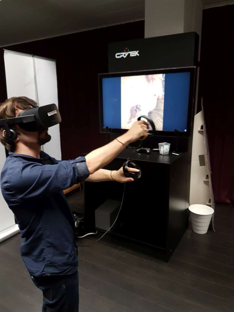 Crytek zaprosił nas na wirtualną rzeczywistość - pierwsze chwile potrafią przerazić