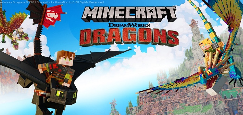 Minecraft x Jak wytresować smoka. Microsoft łączy siły z DreamWorksem przy nowym DLC
