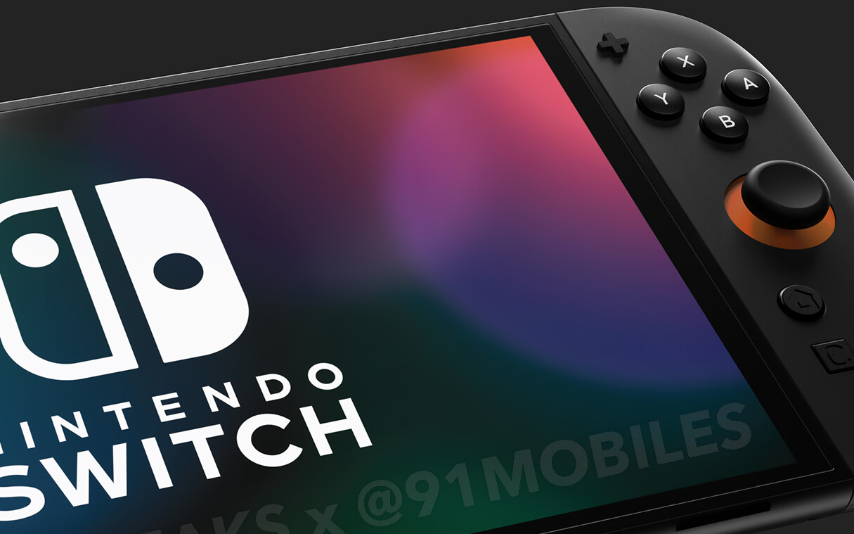 Nintendo Switch 2 render OneLeaks