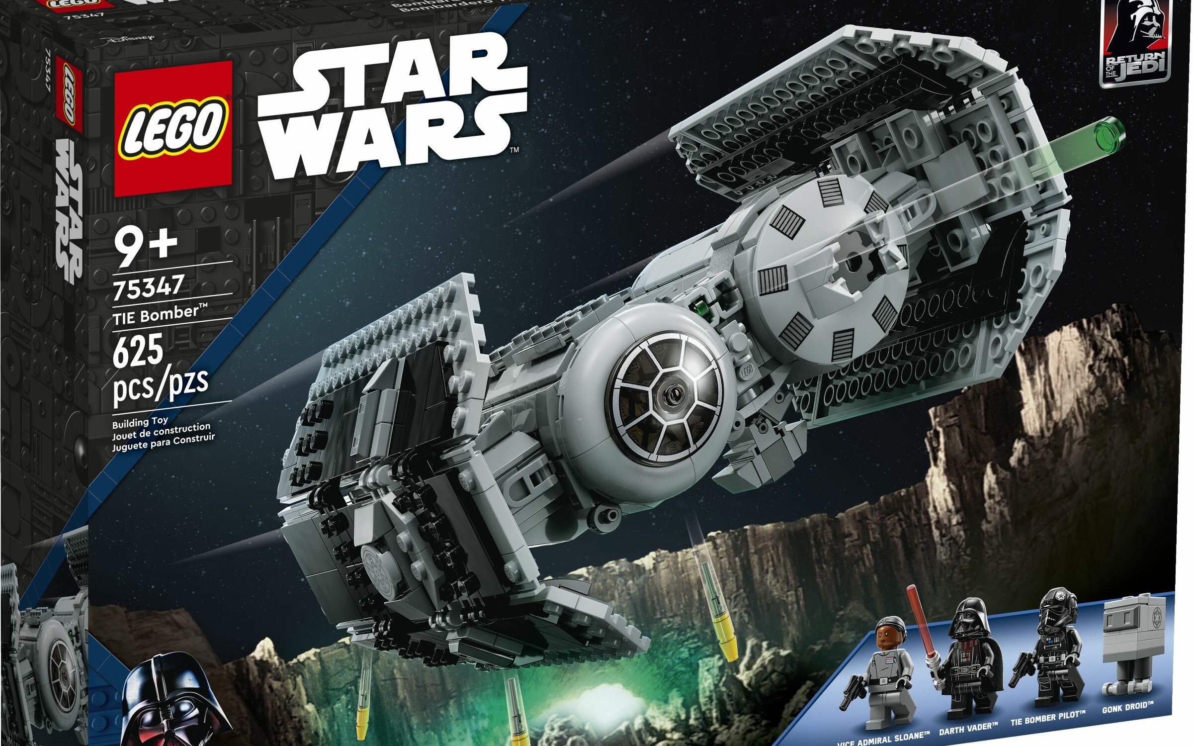 lego bombowiec tie