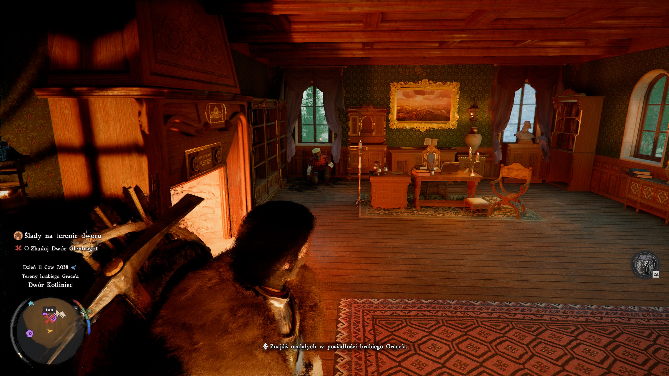 Crimson Desert - Powrót, Ślady na terenie dzwonu: Duane, hrabia Grace, dwór Glenbright