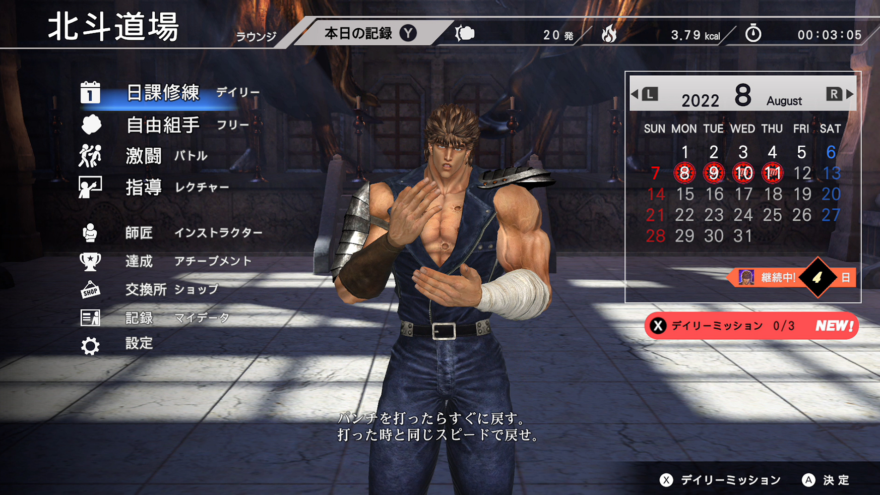 Fitness Boxing Fist of the North Star