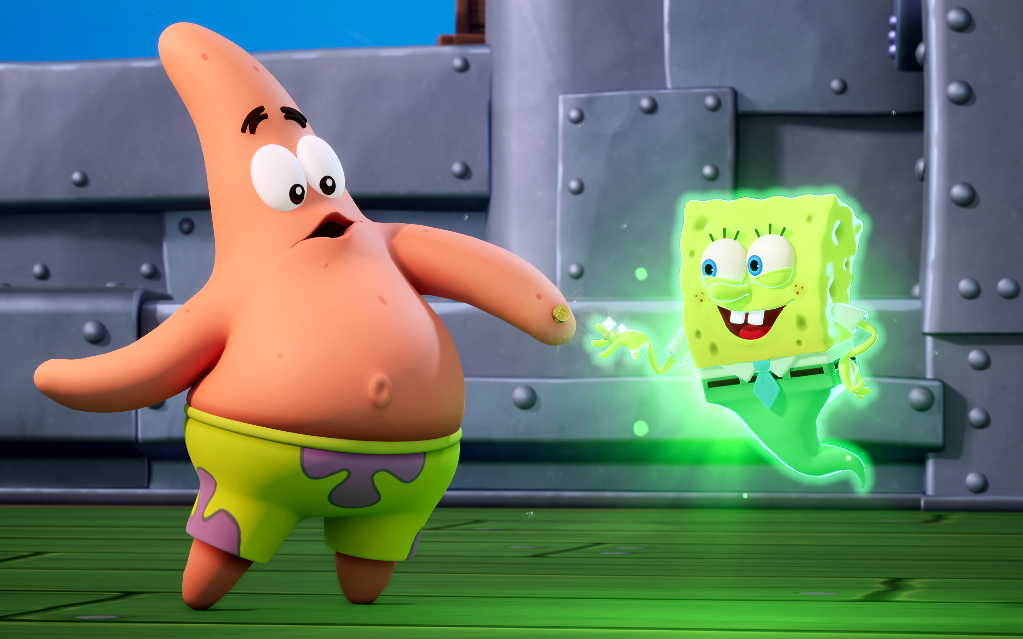 Nowy SpongeBob SquarePants Titans of the Tide wygląda wyśmienicie! Mniejszy rywal ASTRO BOT-a?