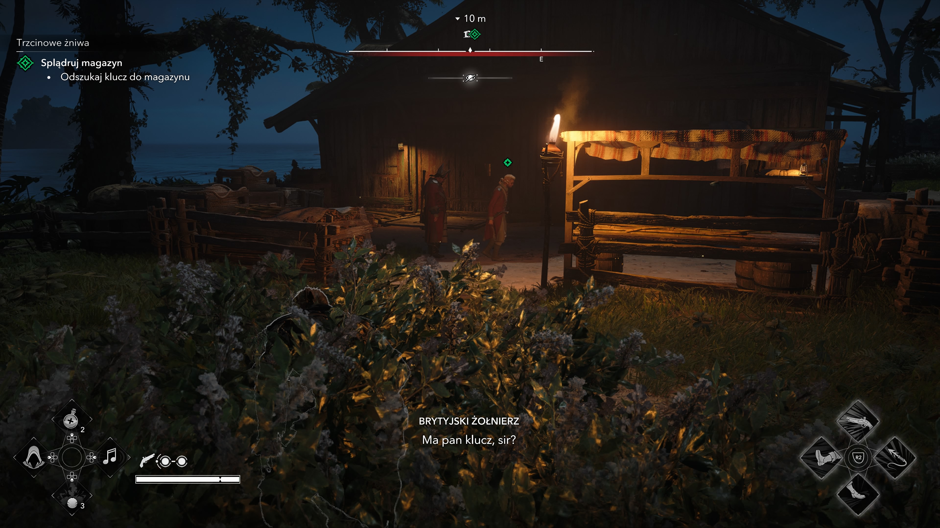 Assassin's Creed Black Flag - Trzcinowe żniwa: lina z hakiem, Kidd, agent Beckforda, plantacja