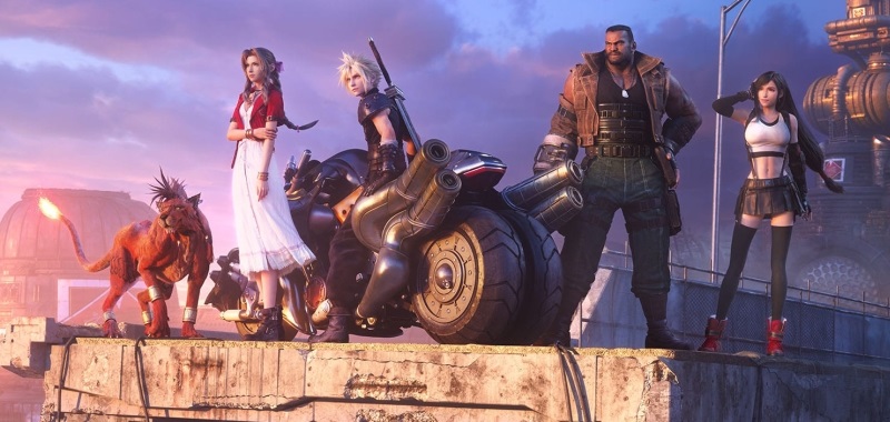 PS4 otrzymało piękny motyw z Final Fantasy VII Remake. Square Enix pokazał prezent