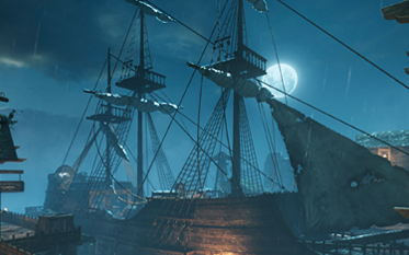 Antyczne ruiny i pirackie okręty - pierwsze grafiki z nowych map do CoD: Ghosts