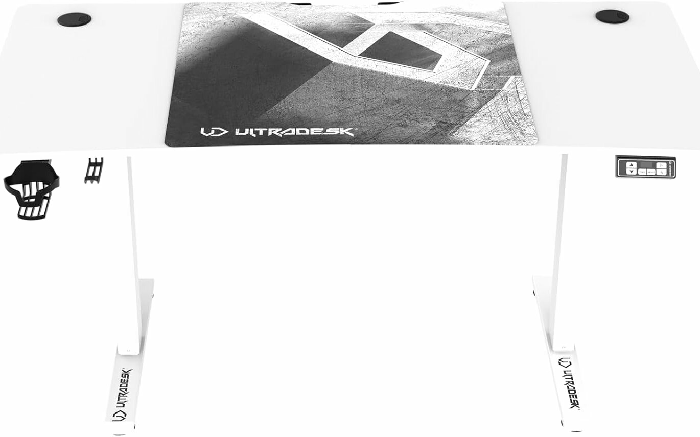 Promocja na biurko Ultradesk Level V2 (białe) z elektryczną regulacją - za rekordowe 599 zł (rabat 250 zł)