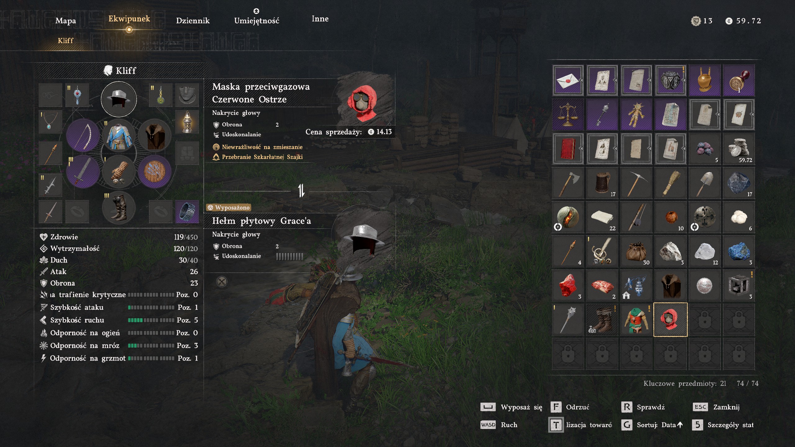 Crimson Desert - Dziwny czerwony dym, Szkarłatny Koszmar, Zasłona: fort Perwin, brama