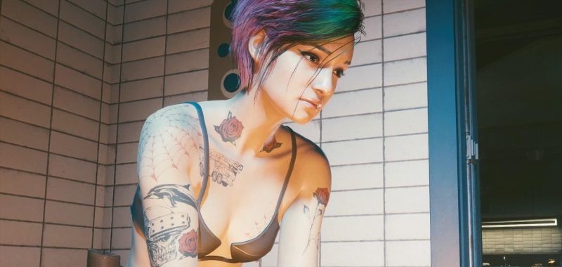 Cyberpunk 2077 zmusza graczy do kombinowania. Strzały pozwalają rozświetlić scenę i wykonać ładną fotkę