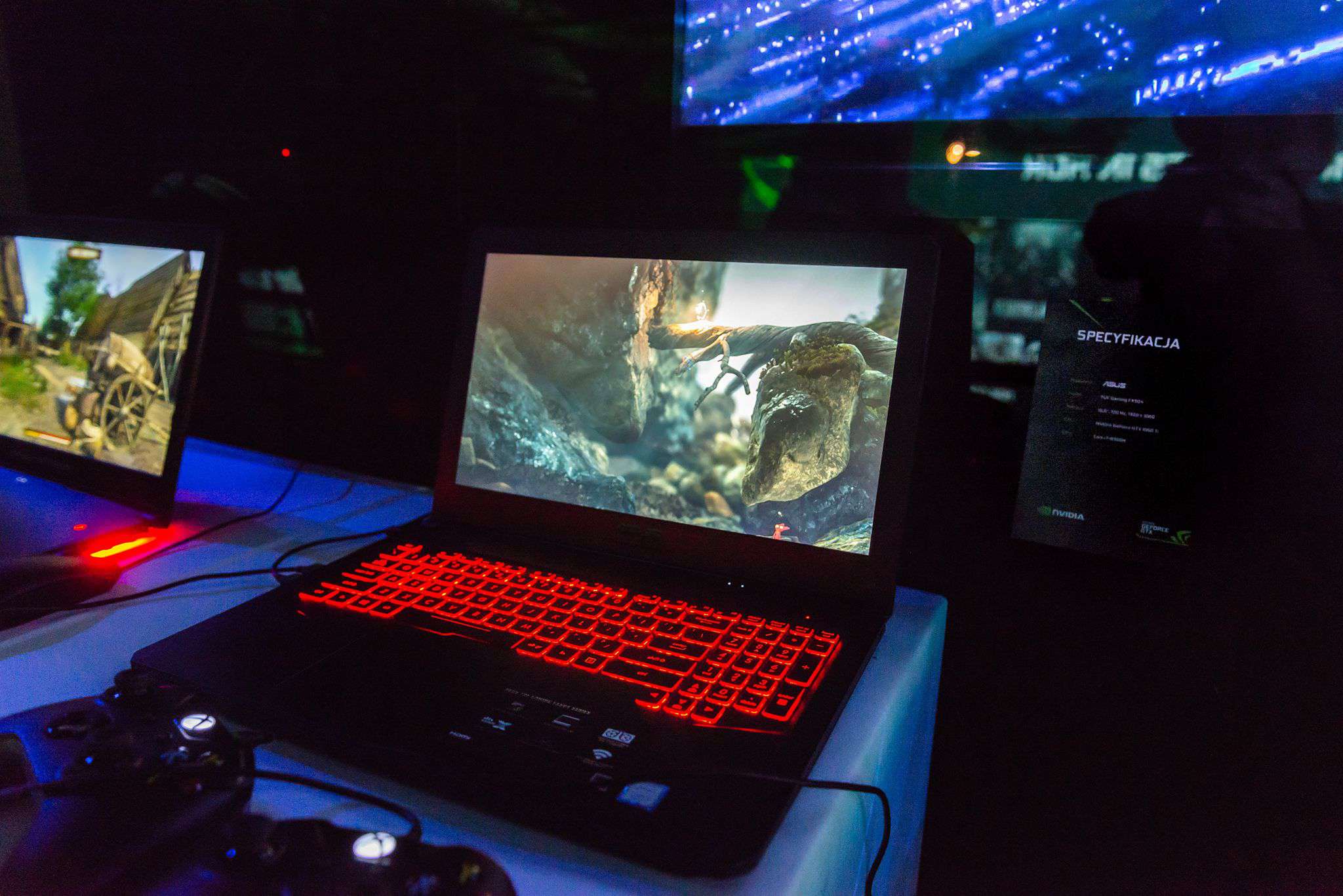 Monitory 4K z HDR i nowe laptopy dla graczy - Nvidia prezentuje nowy sprzęt
