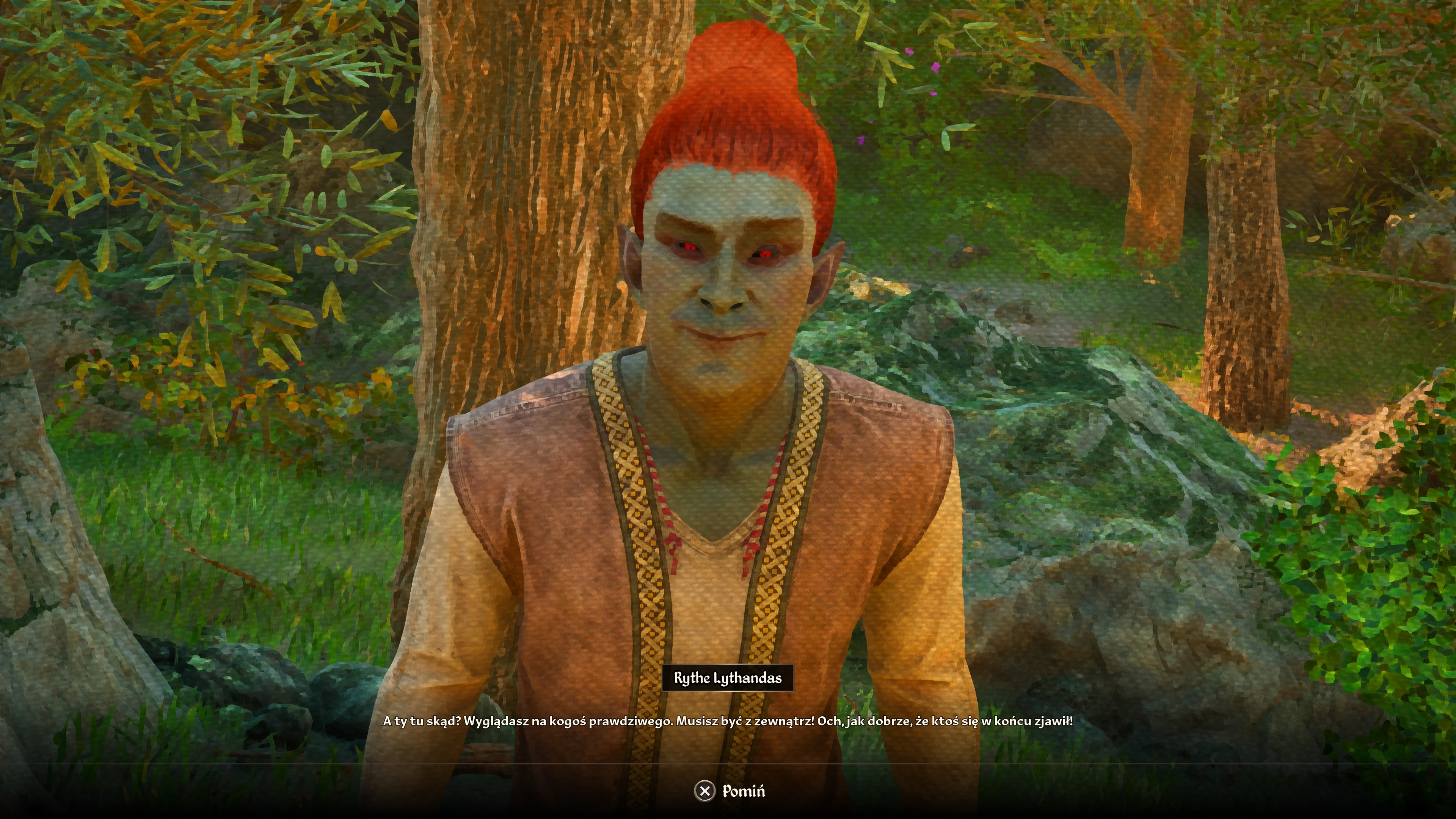 TES IV Oblivion Remastered - Sztuka śmiertelności: malarz Rythe, Tivela, pędzel, świat z obrazu, trolle