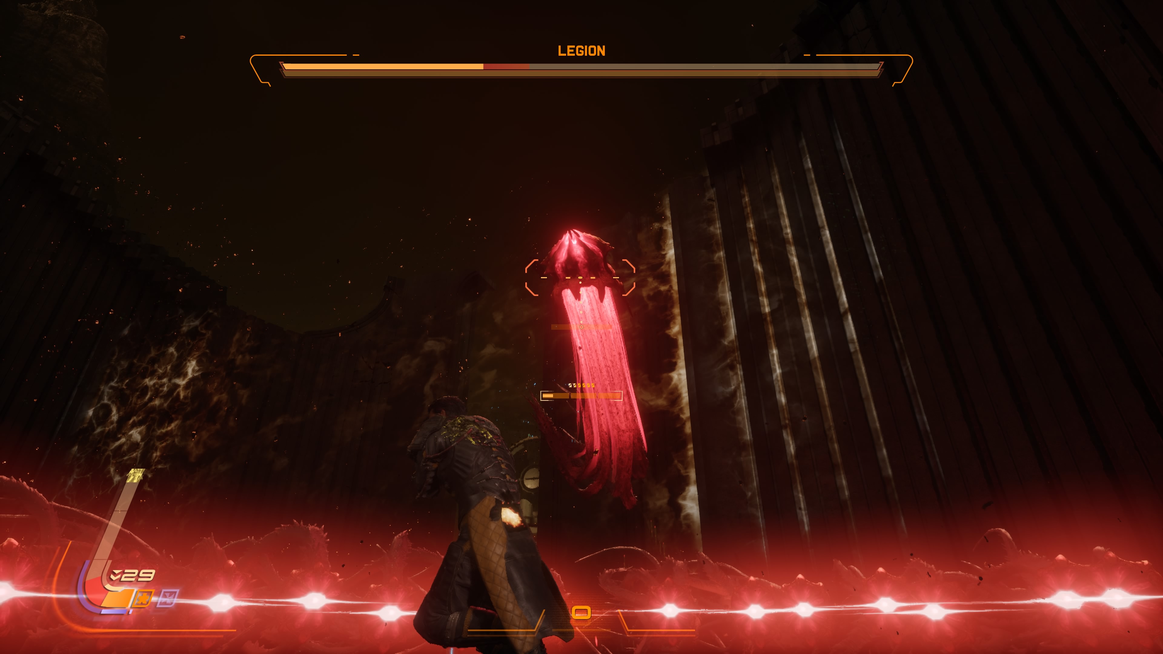 Saros - Legion: Boss, jak pokonać wroga, taktyka, najlepsza broń na władcę