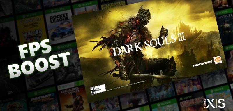 Dark Souls 3 w 60 fps na Xbox Series X|S. Microsoft wykorzystał FPS Boost, ale problemem jest rozdzielczość