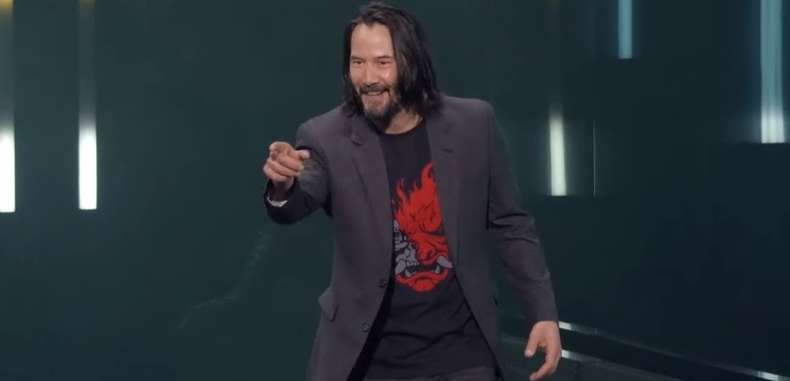 Keanu Reeves nie spodziewał się takiej reakcji fanów na targach E3