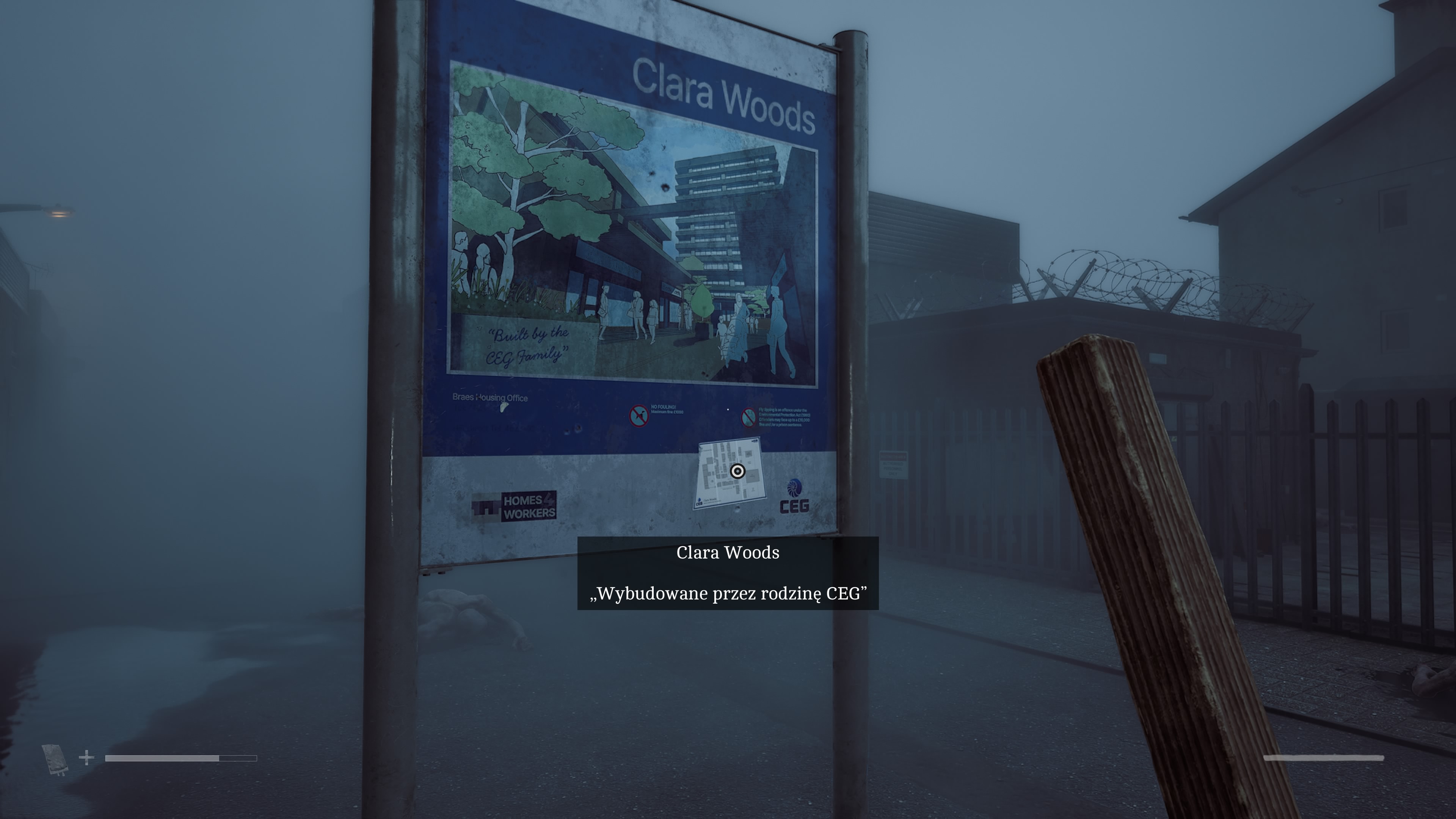 Silent Hill Townfall - Część 4 - Clara Woods: siedziba CEG, dziwna brama, dyskietki, szafki, przecinak, Richard