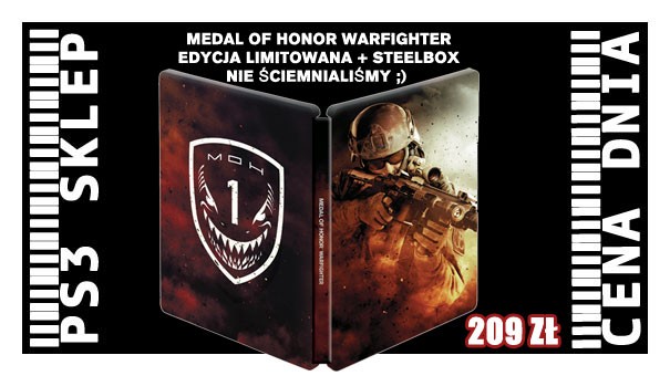 SKLEP: Steelbox do Medal of Honor: Warfighter już oficjalnie w PS3 Sklepie! [materiał sponsorowany]