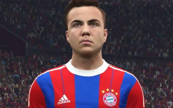 Goetze pokazuje sztuczki na zwiastunie Pro Evolution Soccer 2015