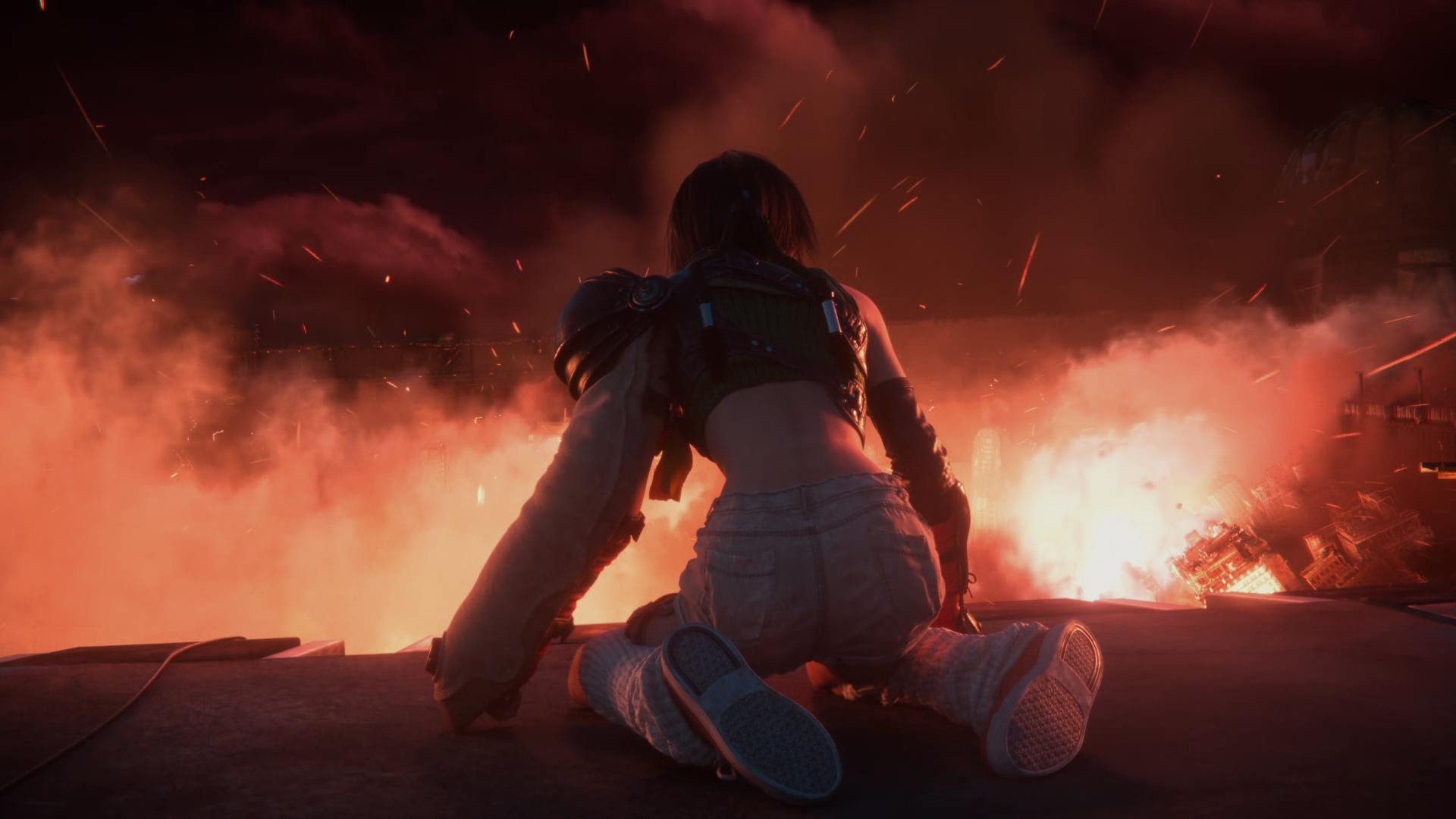 Final Fantasy VII Remake Intergrade - recenzja gry w wersji na Switcha 2. Świat płonie