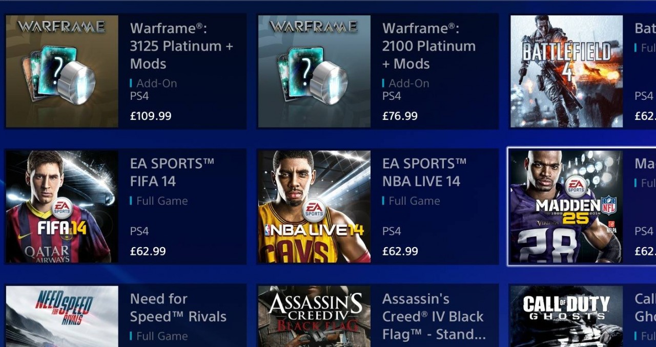 EA redukuje ceny gier na PS4 w cyfrowej dystrybucji