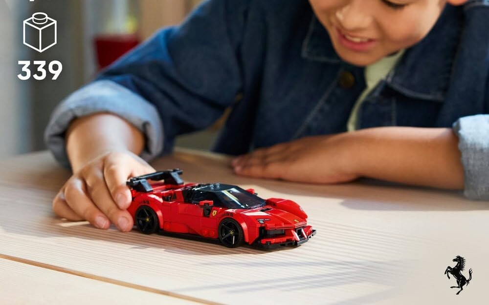 Tańszy zestaw LEGO z pojazdem Ferrari SF90 XX Stradale od 86 zł zamiast 119 zł