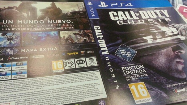 Call of Duty: Ghosts na PlayStation 4 to 49 GB danych do zainstalowania