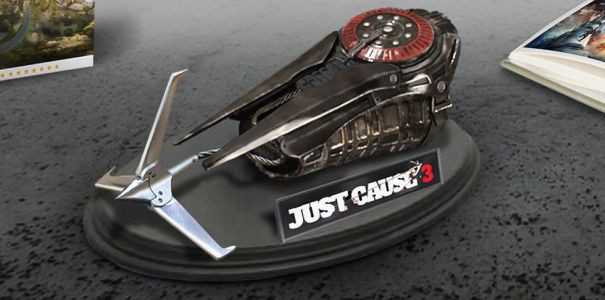 Zobacz hakownicę z edycji kolekcjonerskiej Just Cause 3