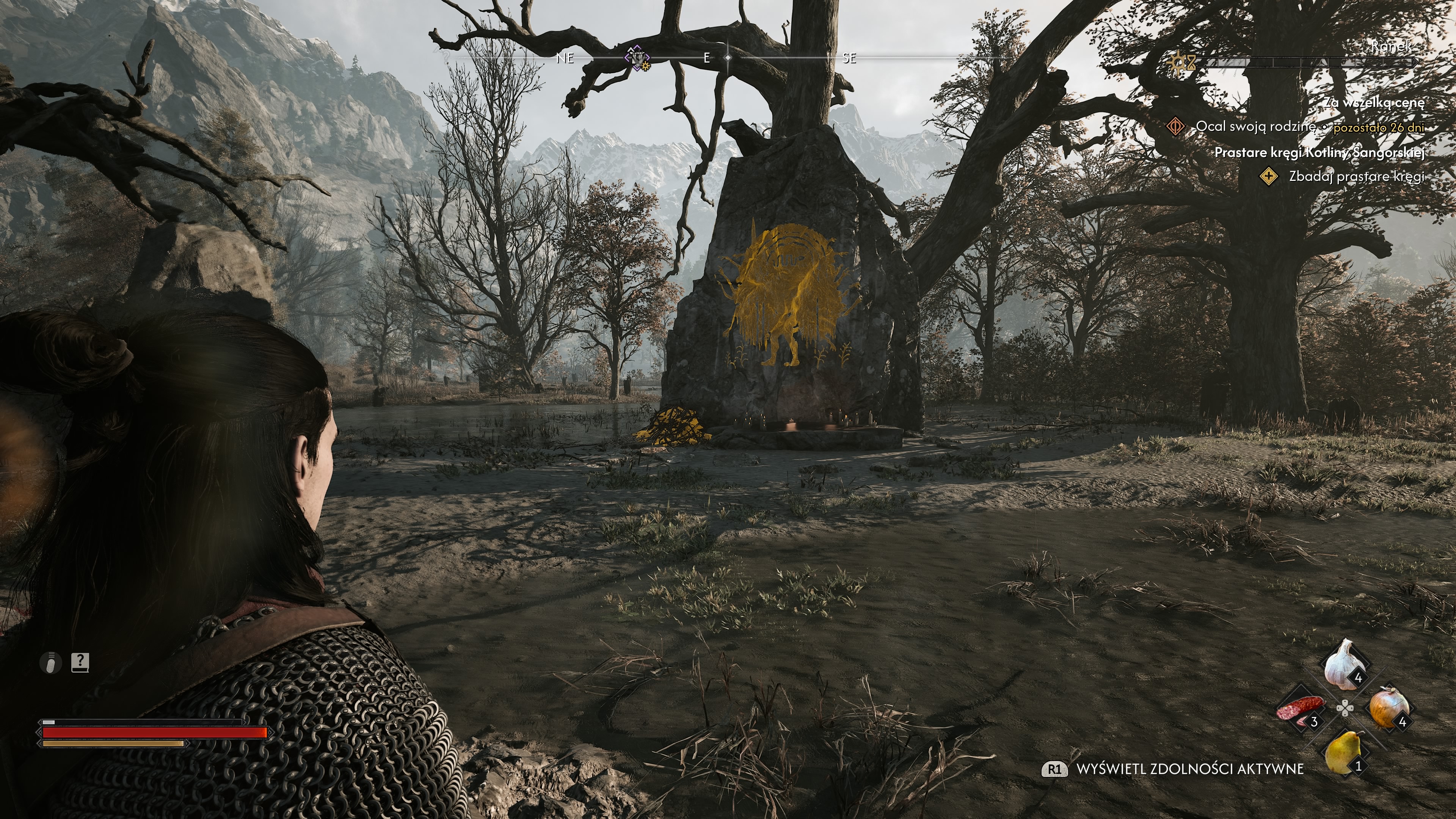 The Blood of Dawnwalker - Prastare kręgi Kotliny, Pielgrzymka po moc: kamienie, klify, freski, lokalizacja