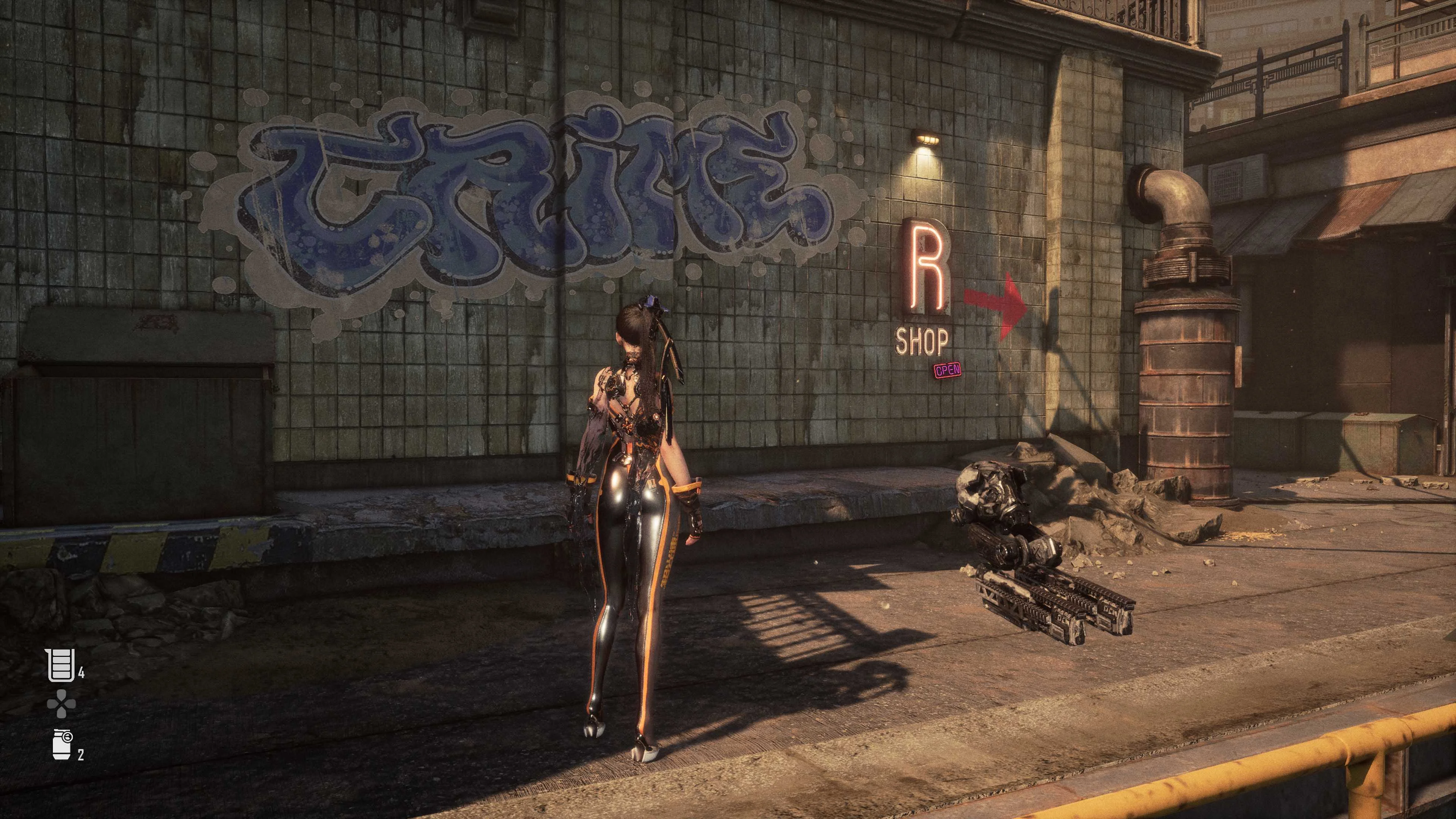 Stellar Blade new graffiti