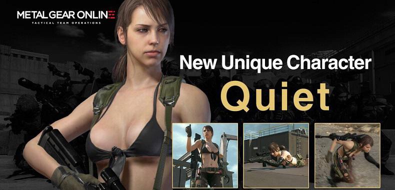 Metal Gear Online otrzyma trzy nowe mapy, Quiet i paczkę skórek