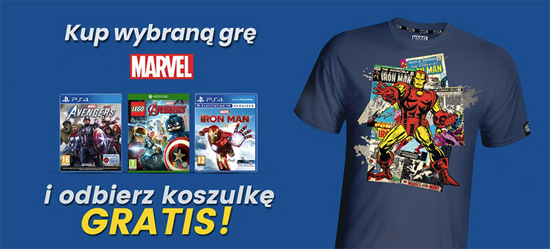 Marvel&#039;s Avengers w Media Expert + koszulka gratis