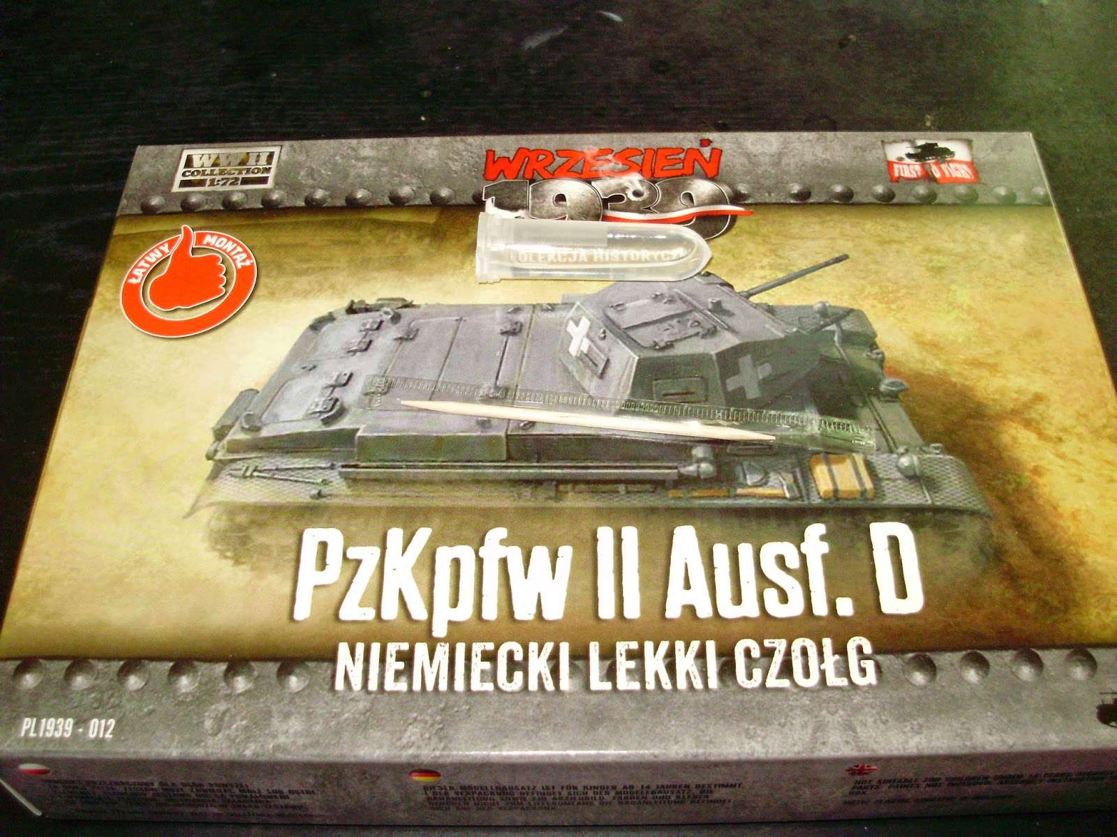 Jak zrobiony jest ten model #9: Panzer II ausf.D + BONUS