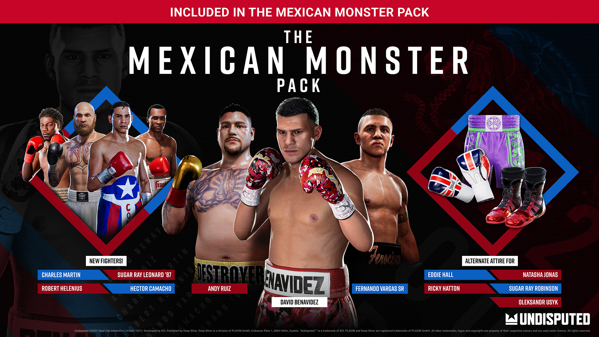 Undisputed The Mexican Monster Pack DLC