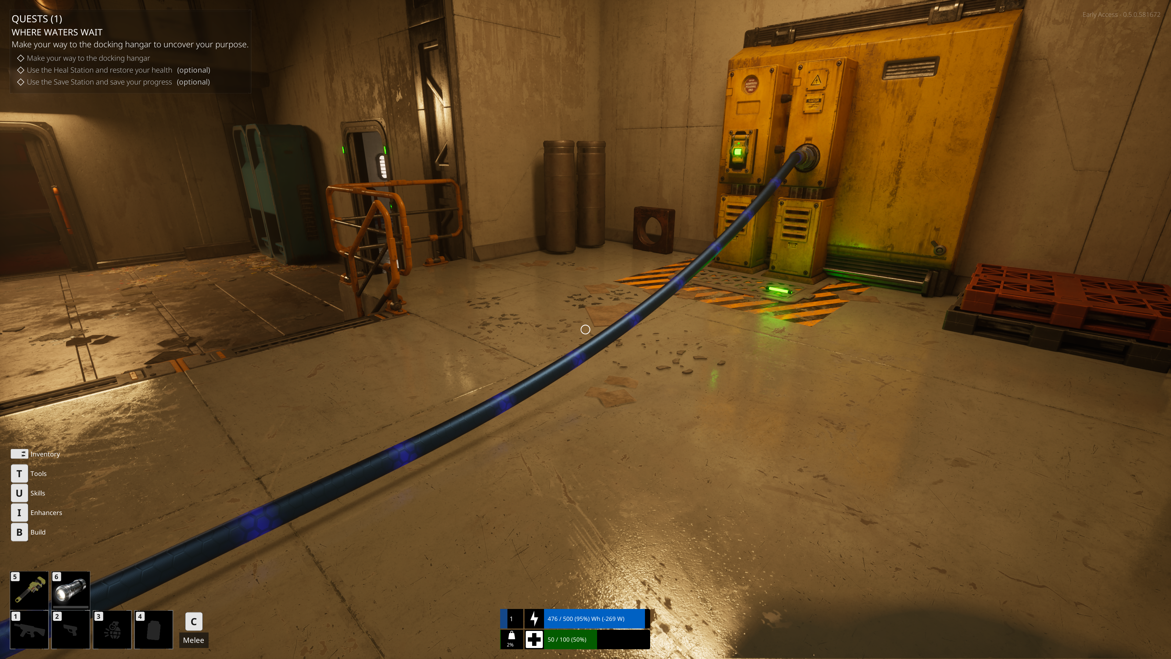 Zasilanie The Last Caretaker