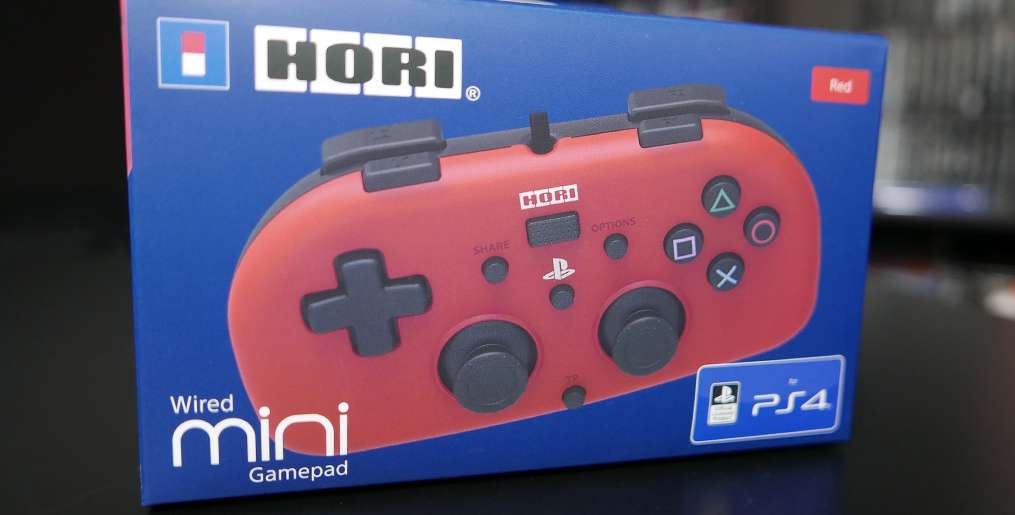 Hori Mini Wired Gamepad - test pada do PlayStation 4