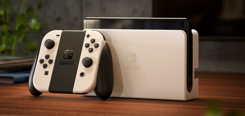 Nintendo Switch OLED otrzymał dock ze wsparciem dla 4K i 60 fps. Konsola nie obsługuje takiej jakości