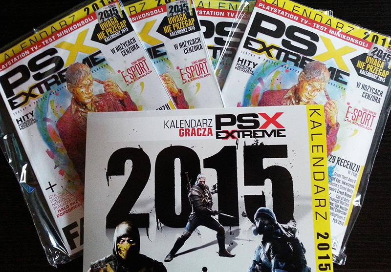 PSX Extreme 208 z Kalendarzem Gracza 2015 od dzisiaj w sprzedaży! Wersja PDF już dostępna
