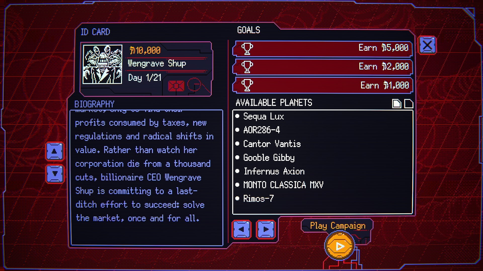 Space Warlord Baby Trading Simulator #3