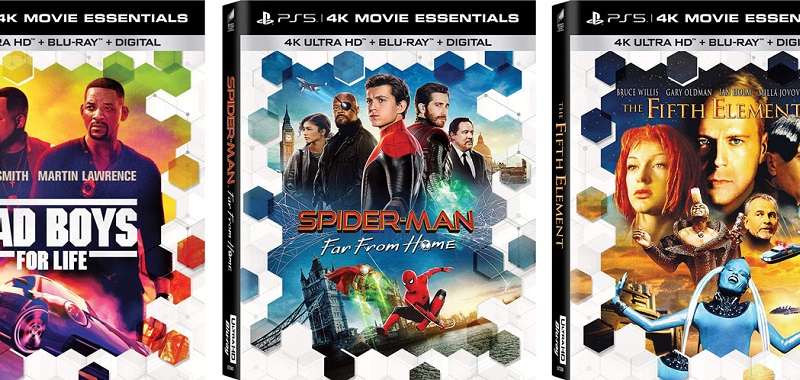 PS5 otrzyma specjalne wydania filmów na Blu-Ray. Największe hity Sony w nowych pudełkach
