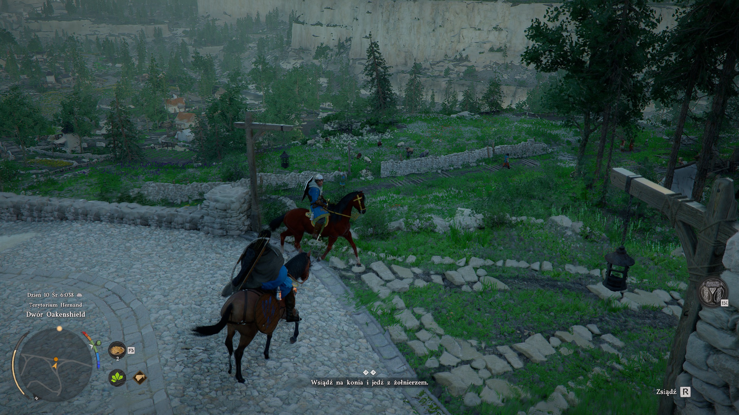 Crimson Desert - Stary znajomy, Pierwszy krok do odbudowy: Marius, markiz Serkis, obóz, Wyjące Wzgórze